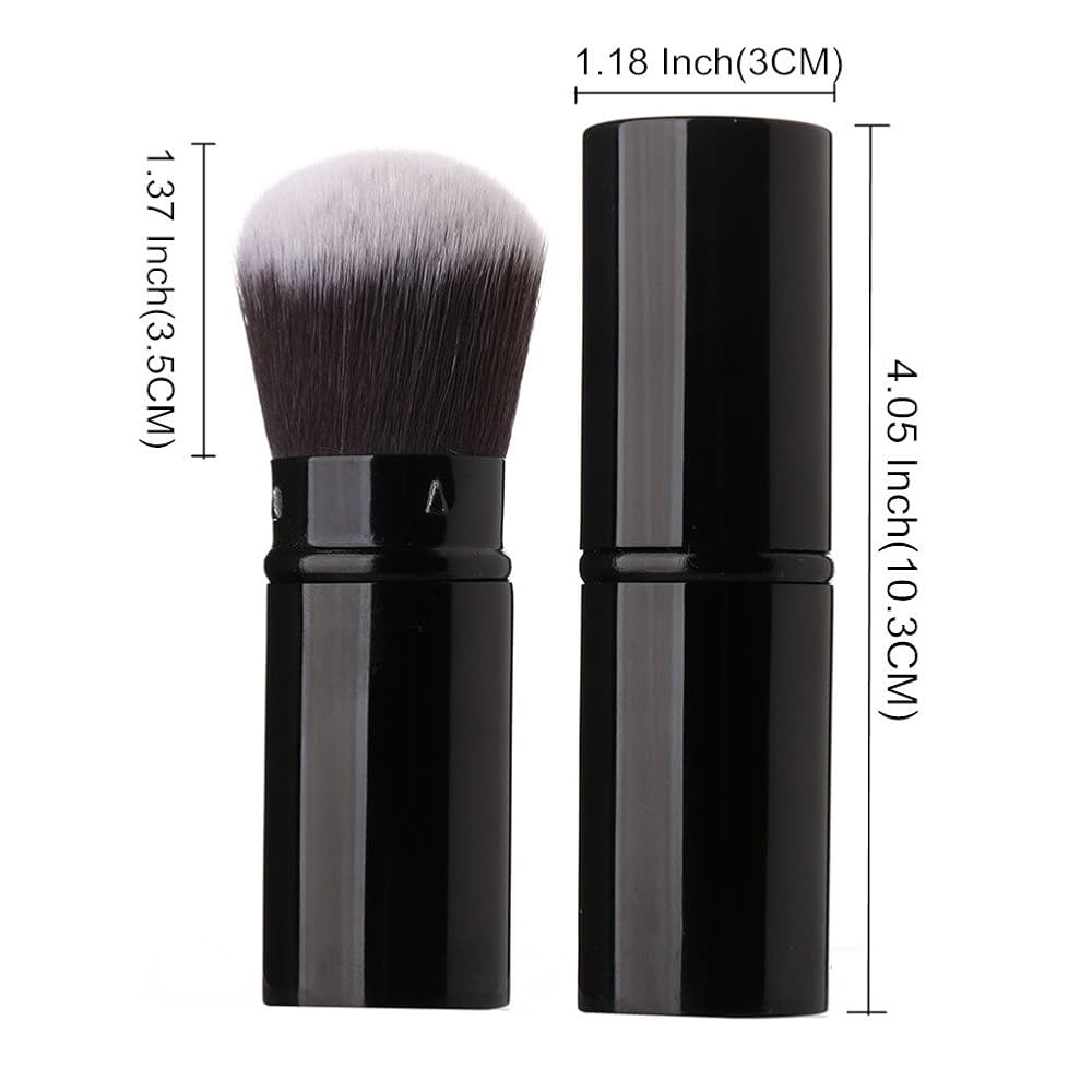 メイク道具・化粧小物 New makeup brush Amazon.com: Retractable Makeup Blush Brushes, Sinide